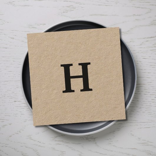 プロフェッショナルエレガントクミニマルラフトブラックモノグラム スクエア名刺