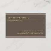 プロフェッショナルエレガントクリエイティブパールフィニッシュリュックス 名刺 (正面)