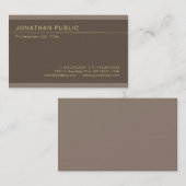 プロフェッショナルエレガントクリエイティブパールフィニッシュリュックス 名刺 (正面/裏面)