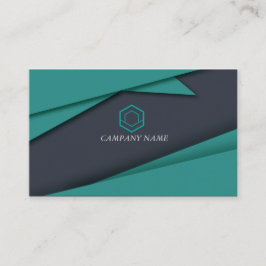 プロフェッショナルエレガントグモダンリーンビジネス 名刺