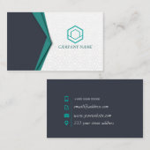 プロフェッショナルエレガントグモダンリーンビジネス 名刺 (正面/裏面)