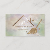 プロフェッショナルエレガントグリッターブロムハウスオパール 名刺 (正面)