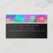 プロフェッショナルエレガントシスタイリッシュック、リップ 名刺 (裏面)