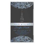 プロフェッショナルエレガントシモダンックばさみ マグネット名刺 (正面縦)