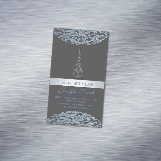 プロフェッショナルエレガントシモダンックばさみ マグネット名刺 (インサイチュ)