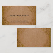 プロフェッショナルエレガントダマスクプレミアムシックラグジュアリー 名刺 (正面/裏面)