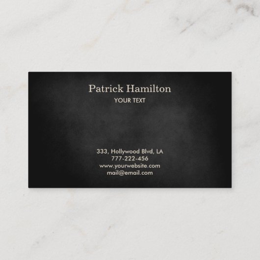 プロフェッショナルエレガントハ絵を描ウス 名刺 (裏面)