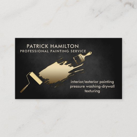 プロフェッショナルエレガントハ絵を描ウス 名刺 (正面)