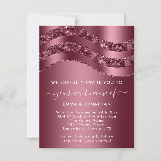 プロフェッショナルエレガントバラ結婚ズブライダルスウィート16t (正面)