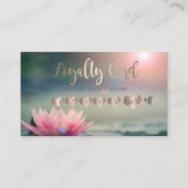 プロフェッショナルエレガントバラ金ゴールドハート,ロータス ロイヤリティカード (正面)