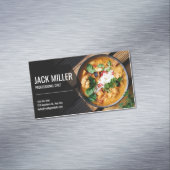 プロフェッショナルエレガントパーソナルシェフケータリング マグネット名刺 (インサイチュ)