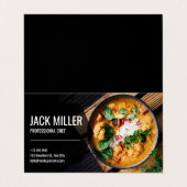 プロフェッショナルエレガントパーソナルシェフケータリング 名刺 (外部フラット)