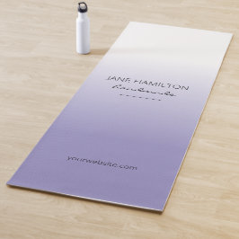 プロフェッショナルエレガントパープルエクササイズマット ヨガマット