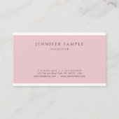 プロフェッショナルエレガントピモダンンクシンプルデザイン 名刺 (正面)