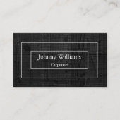 プロフェッショナルエレガントブモダンラックウッドダブルブシ 名刺 (正面)