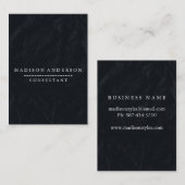 プロフェッショナルエレガントブモダンラックチョークボード 名刺 (正面/裏面)