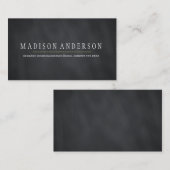 プロフェッショナルエレガントブモダンラックチョークボード 名刺 (正面/裏面)