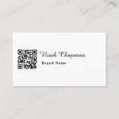 プロフェッショナルエレガントブランド販売担当者 名刺 (裏面)