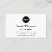 プロフェッショナルエレガントブランド販売担当者 名刺 (正面)