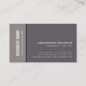 プロフェッショナルエレガントプレインプレミアムパールラックス 名刺 (正面)