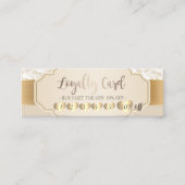 プロフェッショナルエレガントプロフェッショナル金ゴールドハート ロイヤリティカード (正面)