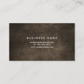 プロフェッショナルエレガントミニモダン名刺 名刺 (裏面)