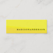 プロフェッショナルエレガントミモダンミナカスタマイズリスト スキニー名刺 (正面)