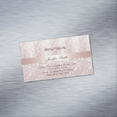 プロフェッショナルエレガントモダンの華やかな マグネット名刺 (インサイチュ)