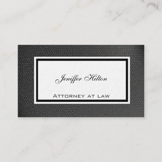 プロフェッショナルエレガントモダングレイ感 名刺 (正面)