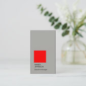 プロフェッショナルエレガントモダンプレミアムラグジュアリートレンディー 名刺 (スタンド正面)