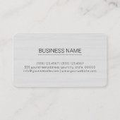 プロフェッショナルエレガントモダン抽象芸術#11 名刺 (裏面)