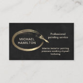 プロフェッショナルエレガントモダン絵を描サービス事業 名刺 (正面)