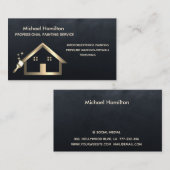 プロフェッショナルエレガントモダン絵画サービス 名刺 (正面/裏面)