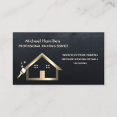 プロフェッショナルエレガントモダン絵画サービス 名刺 (正面)