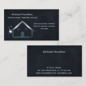 プロフェッショナルエレガントモダン絵画サービス 名刺 (正面/裏面)