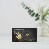 プロフェッショナルエレガントモダン絵画サービス 名刺 (スタンド正面)