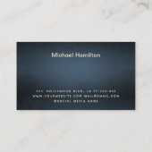 プロフェッショナルエレガントモダン絵画サービス 名刺 (裏面)