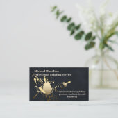 プロフェッショナルエレガントモダン絵画サービス 名刺 (スタンド正面)