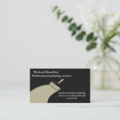 プロフェッショナルエレガントモダン絵画サービス 名刺 (スタンド正面)