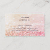 プロフェッショナルエレガントモダン《写真》ぼけ味蝶メイク 名刺 (裏面)