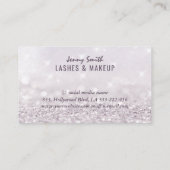 プロフェッショナルエレガントモダン《写真》ぼけ味蝶メイク 名刺 (裏面)