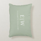 プロフェッショナルエレガントモノグシンプルラムミニマル アクセントクッション (正面(垂直))