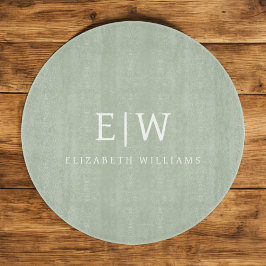 プロフェッショナルエレガントモノグシンプルラムミニマル カッティングボード