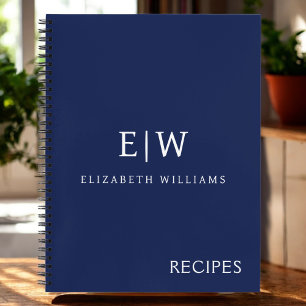 プロフェッショナルエレガントモノグシンプルラムミニマル ノートブック