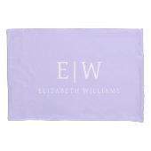 プロフェッショナルエレガントモノグシンプルラムミニマル 枕カバー (正面)