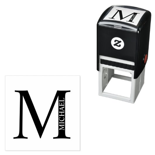 プロフェッショナルエレガントモノグパーソナライズされたラムセルフイン セルフインキングスタンプ (インサイチュ)