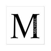 プロフェッショナルエレガントモノグパーソナライズされたラムセルフイン セルフインキングスタンプ (デザイン)