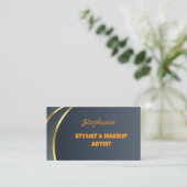 プロフェッショナルエレガントモノグモダンラム 名刺 (スタンド正面)