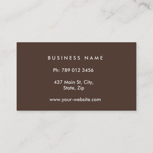 プロフェッショナルエレガントモノグラム美容師金ゴールド 名刺