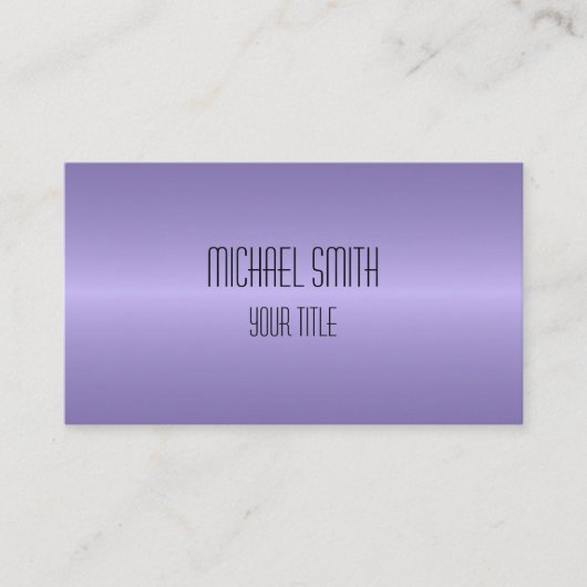 プロフェッショナルエレガントラベモダンンダぼやけーン 名刺 (正面)